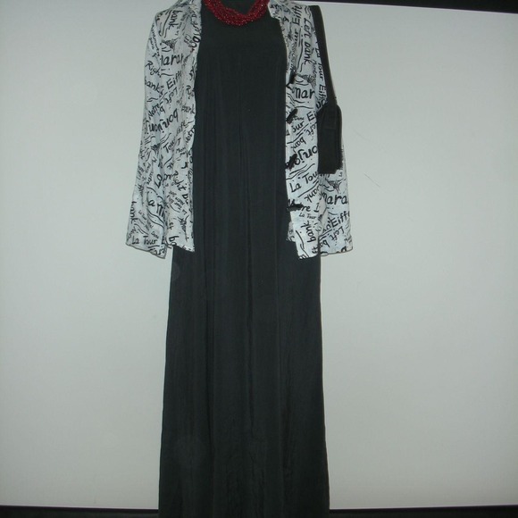 Zara Dresses & Skirts - Zara Black Maxi Dress Minimalist Sleeveless Pocket Dress European Chic Small‎